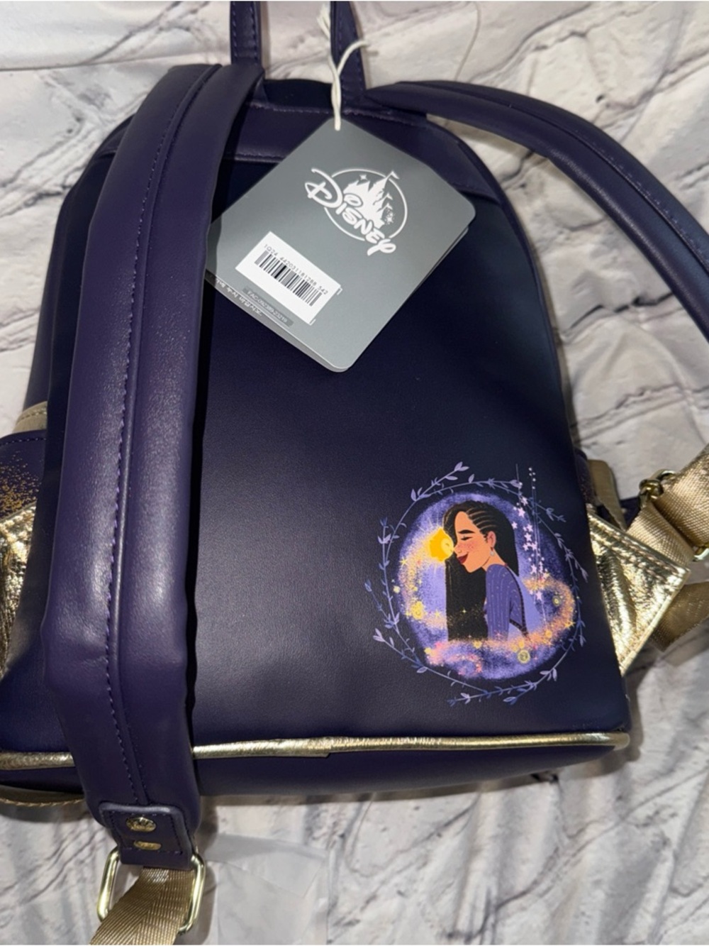 Disney Parks Loungefly Wish Mini Backpack New With Tags - Picture 2 of 4